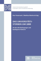 Das Universit&auml;tssterben um 1800 - 