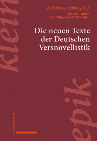 Die neuen Texte der Deutschen Versnovellistik
