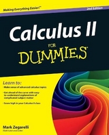 Calculus II For Dummies - Zegarelli, Mark