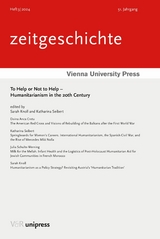 To Help or Not to Help &ndash; Humanitarianism in the 20th Century - 