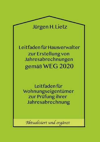 Leitfaden für Hausverwalter zur Erstellung von Jahresabrechnungen gemäß WEG ...