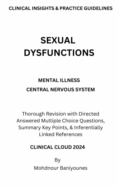 Sexual Dysfunctions -  Mohdnour Baniyounes