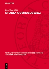 Studia Codicologica - 