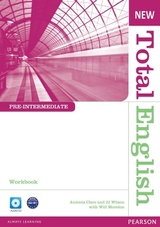 New Total English Pre-Intermediate Workbook without Key and Audio CD Pack - Wilson, J.; Moreton, Will