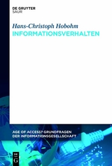 Informationsverhalten - Hans-Christoph Hobohm