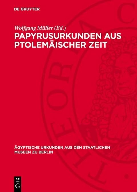Papyrusurkunden aus ptolem&auml;ischer Zeit - 