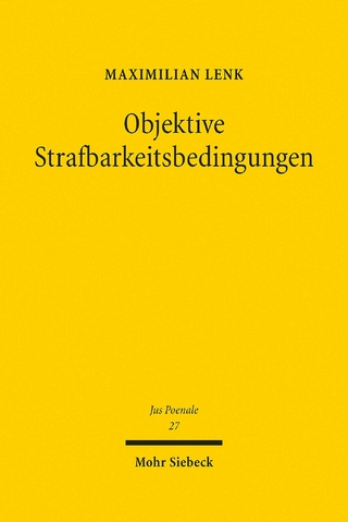 Objektive Strafbarkeitsbedingungen