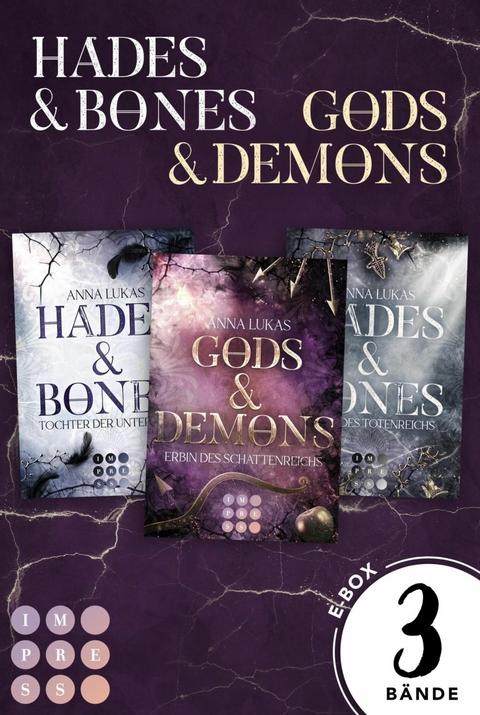 Hades & Bones: 3 Bände in einem Bundle! - Anna Lukas