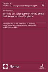 Vorteile der vorsorgenden Rechtspflege im internationalen Vergleich - Jens Bormann