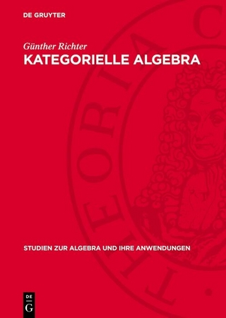 Kategorielle Algebra