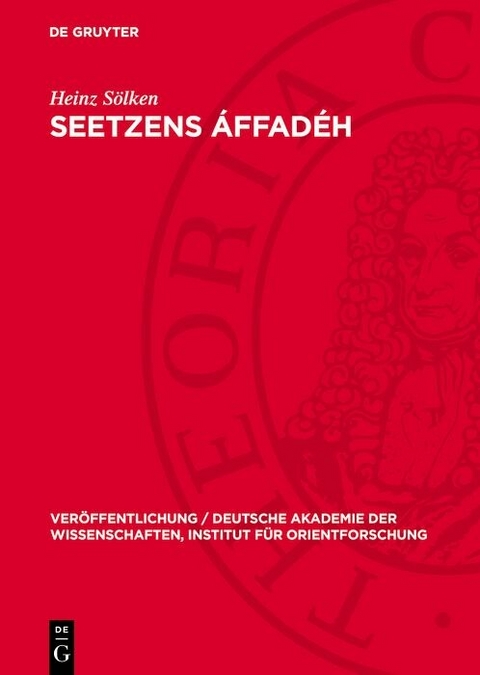 Seetzens &Aacute;ffad&eacute;h - Heinz S&ouml;lken