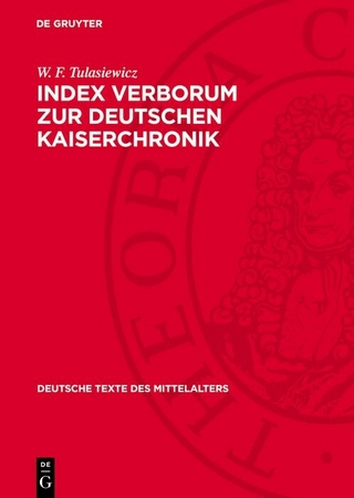 Index Verborum zur Deutschen Kaiserchronik