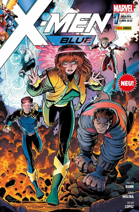 X-Men: Blue 1 - Reise ins Blaue -  Cullen Bunn