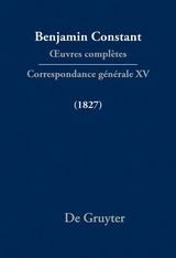 Correspondance g&eacute;n&eacute;rale 1827 - 