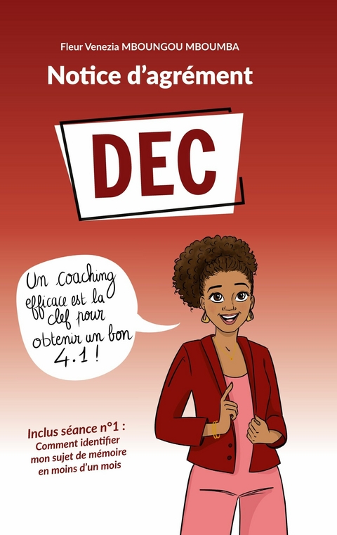 Notice d'agr&eacute;ment DEC -  Fleur Venezia Mboungou Mboumba