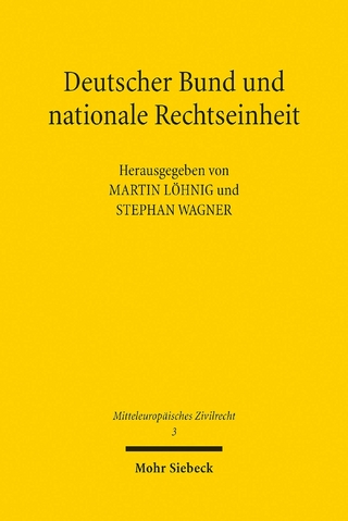 Deutscher Bund und nationale Rechtseinheit