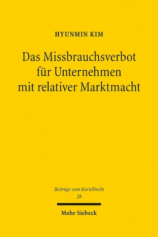 Das Missbrauchsverbot für Unternehmen mit relativer Marktmacht