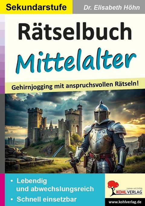 R&auml;tselbuch Mittelalter -  Elisabeth H&ouml;hn