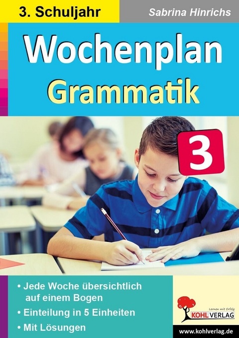 Wochenplan Grammatik / Klasse 3 -  Sabrina Hinrichs