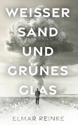 Weißer Sand und grünes Glas
