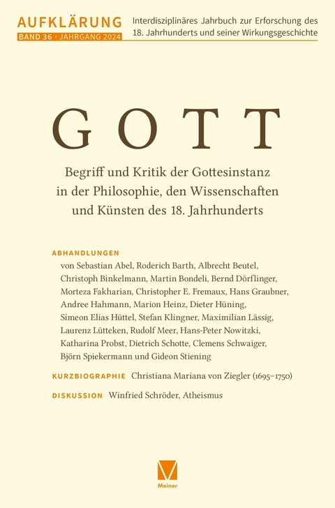 Aufklärung 36: Gott - 