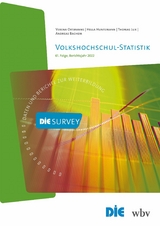 Volkshochschul-Statistik - Thomas Lux, Hella Huntemann, Verena Ortmanns, Andreas Bachem