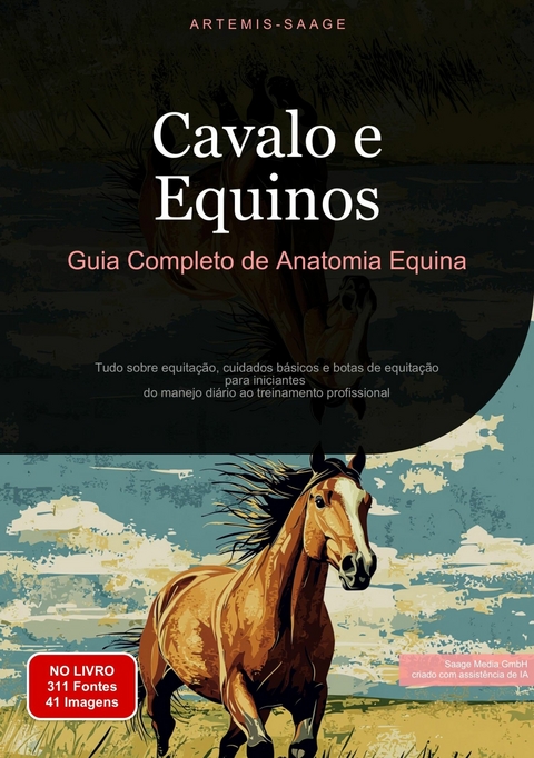 Cavalo e Equinos: Guia Completo de Anatomia Equina - Artemis Saage