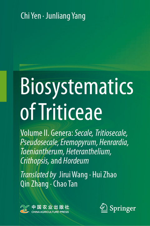 Biosystematics of Triticeae -  Chi Yen,  Junliang Yang