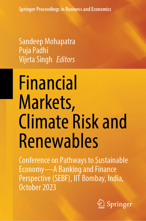 Financial Markets, Climate Risk and Renewables - 