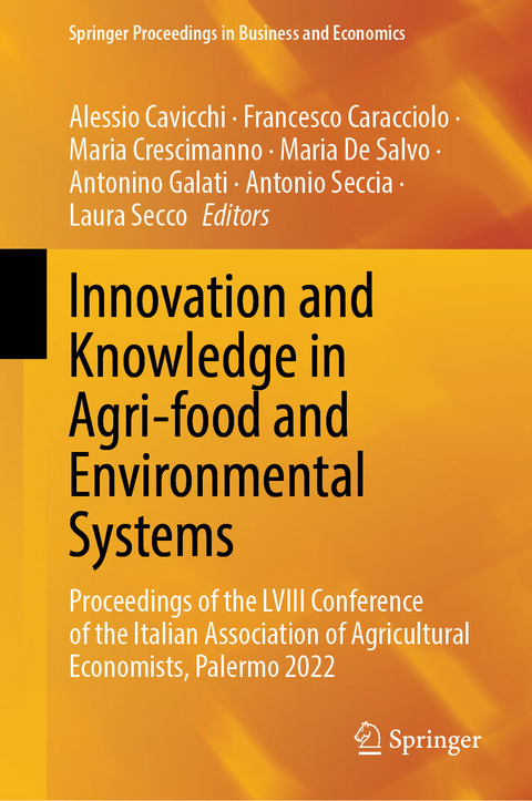 Innovation and Knowledge in Agri-food and Environmental Systems - 