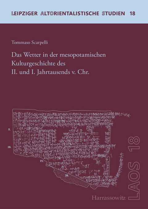 Das Wetter in der mesopotamischen Kulturgeschichte des II. und I. Jahrtausends v. Chr. -  Tommaso Scarpelli