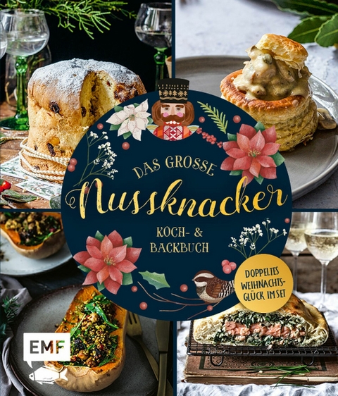 Das große Nussknacker Koch- und Backbuch – Doppeltes Weihnachtsglück im Set - 