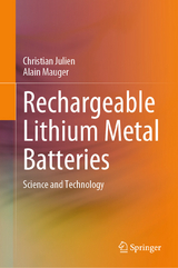 Rechargeable Lithium Metal Batteries -  Christian Julien,  Alain Mauger