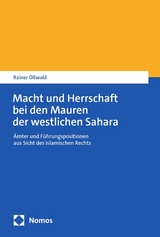 Macht und Herrschaft bei den Mauren der westlichen Sahara -  Rainer O&szlig;wald