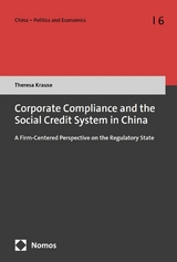 Corporate Compliance and the Social Credit System in China -  Theresa Krause