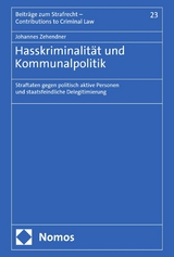 Hasskriminalit&auml;t und Kommunalpolitik - Johannes Zehendner