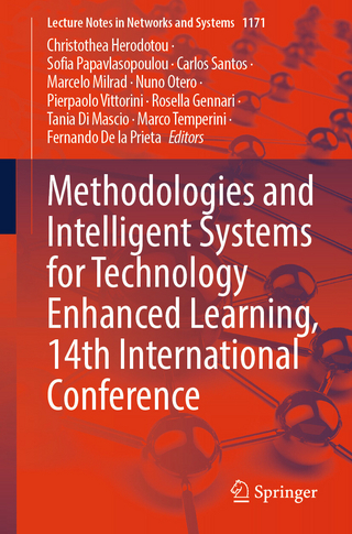 Methodologies and Intelligent Systems for Technology Enhanced Learning, 14th International Conference