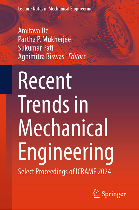 Recent Trends in Mechanical Engineering - 