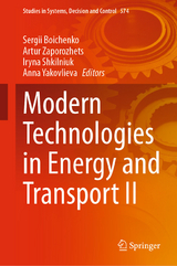 Modern Technologies in Energy and Transport II - 