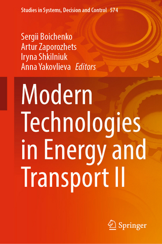 Modern Technologies in Energy and Transport II