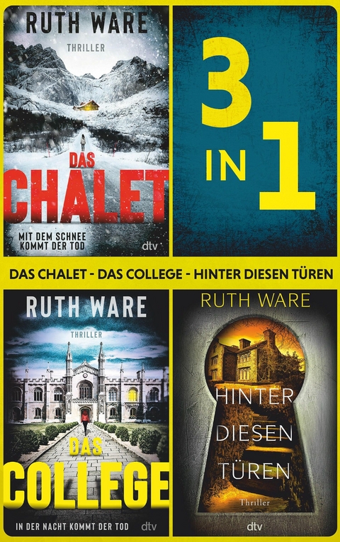 Das Chalet - Das College - Hinter diesen T&uuml;ren - Ruth Ware