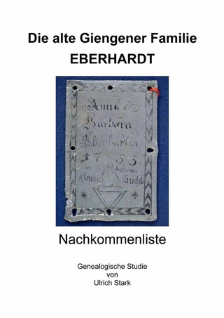 Die alte Giengener Familie EBERHARDT