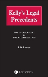 Kelly's Legal Precedents - Ramage, Roderick W