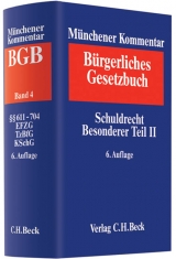 M&uuml;nchener Kommentar zum B&uuml;rgerlichen Gesetzbuch - 