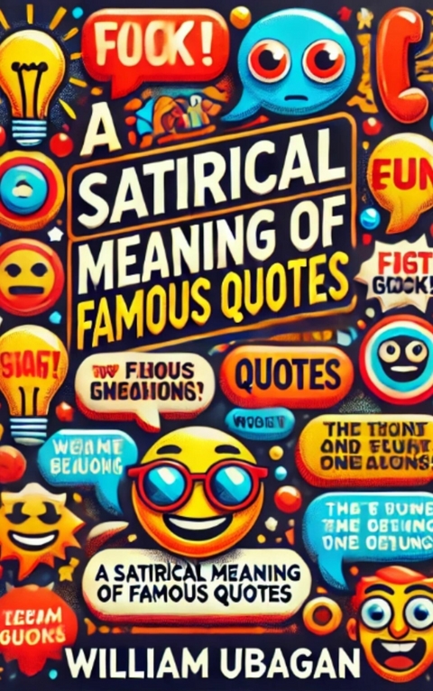 A Satirical Meaning of Famous Quotes -  William Ubagan