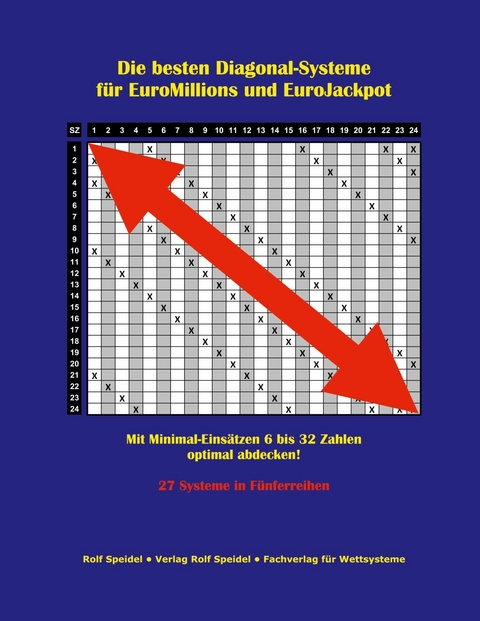 Die besten Diagonal-Systeme f&uuml;r EuroMillions und EuroJackpot - Rolf Speidel