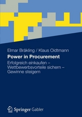 Power in Procurement - Elmar Br&auml;kling, Klaus Oidtmann