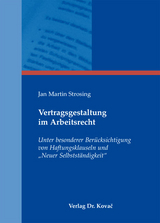 Vertragsgestaltung im Arbeitsrecht - Jan Martin Strosing