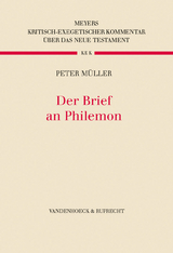 Der Brief an Philemon - Peter M&uuml;ller