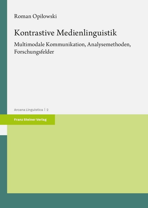 Kontrastive Medienlinguistik -  Roman Opi?owski